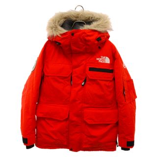 ザノースフェイス(THE NORTH FACE)のTHE NORTH FACE ザノースフェイス SOUTHERN CROSS PARKA サザンクロスパーカ ファー付き ナイロンダウンジャケット レッド ND92220(ダウンジャケット)