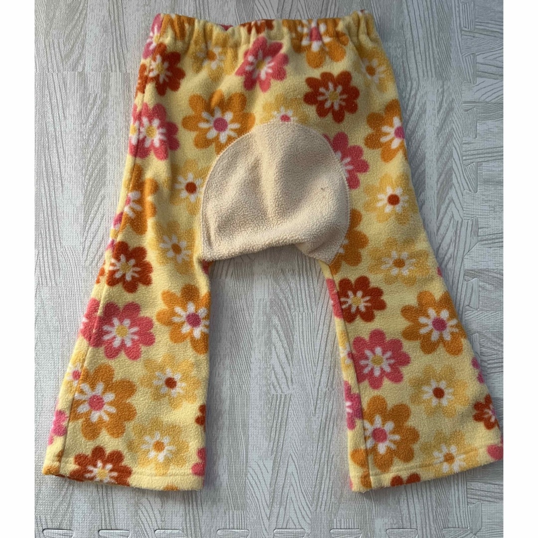 お花柄ズボン キッズ/ベビー/マタニティのキッズ服女の子用(90cm~)(パンツ/スパッツ)の商品写真