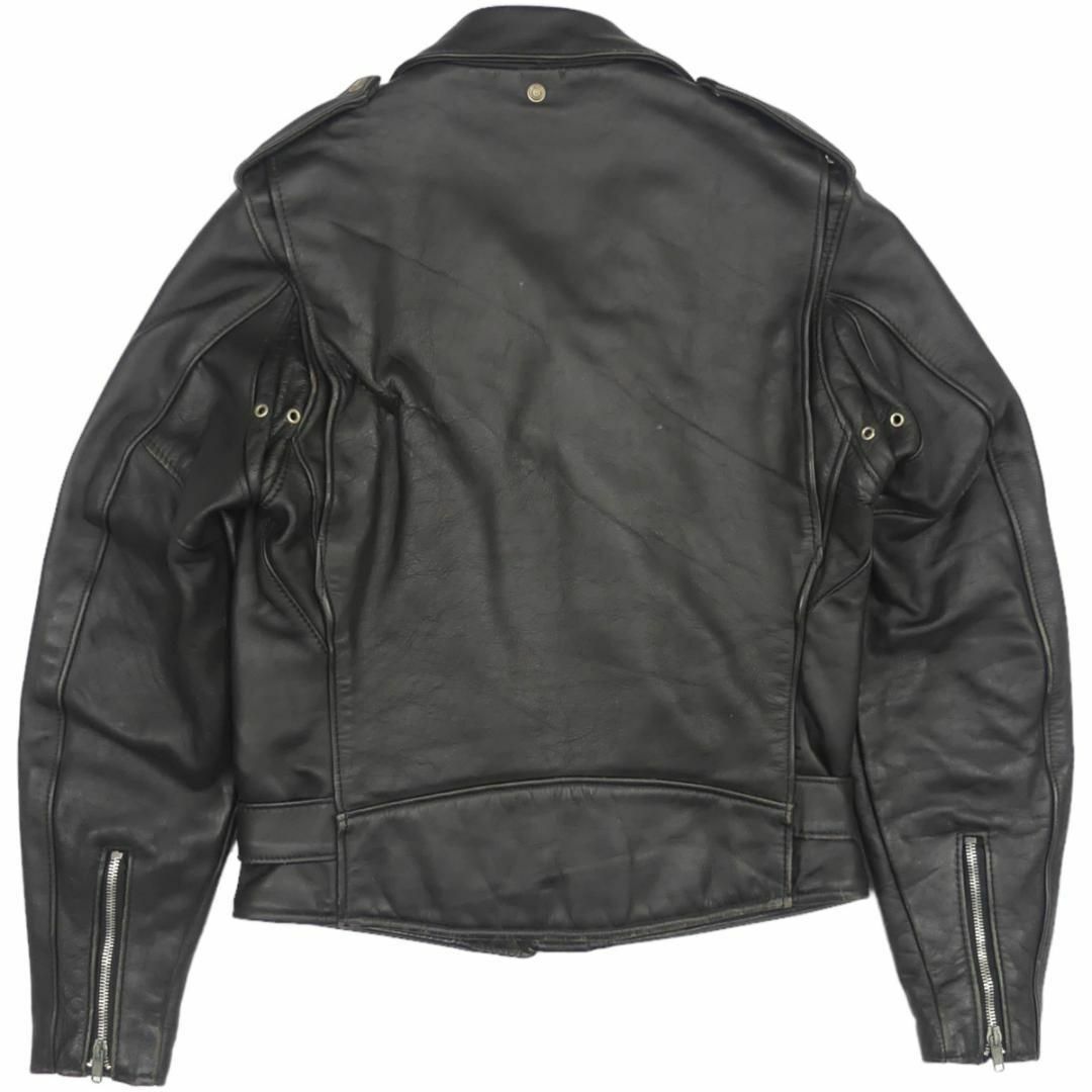 schott(ショット)のSchott ショット ライダースジャケット ダブル 36 USA製HH9496 メンズのジャケット/アウター(レザージャケット)の商品写真