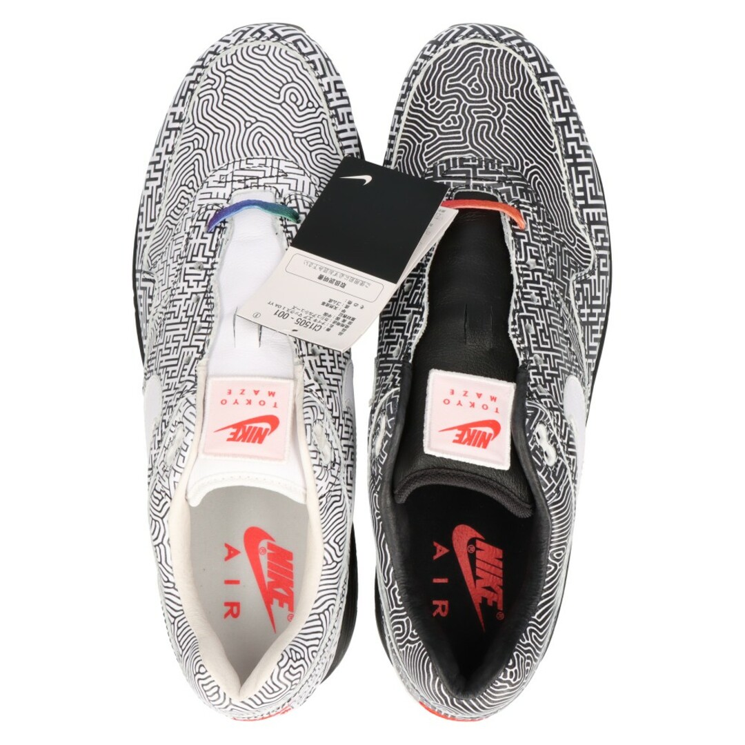 NIKE(ナイキ)のNIKE ナイキ AIR MAX1 OA YT TOKYO MAZE エアマックス1 トウキョウメイズ ローカットスニーカー ブラック/ホワイト US12/30cm CI1505-001 メンズの靴/シューズ(スニーカー)の商品写真