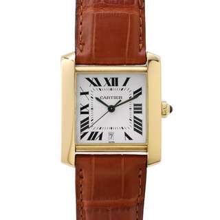 カルティエ(Cartier)のカルティエ タンク フランセーズ LM W5000156 Cartier 腕時計 シルバー文字盤(腕時計(アナログ))