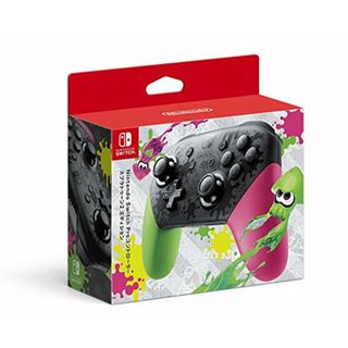 【任天堂純正品】Nintendo Switch Proコントローラー スプラトゥーン2エディション(その他)