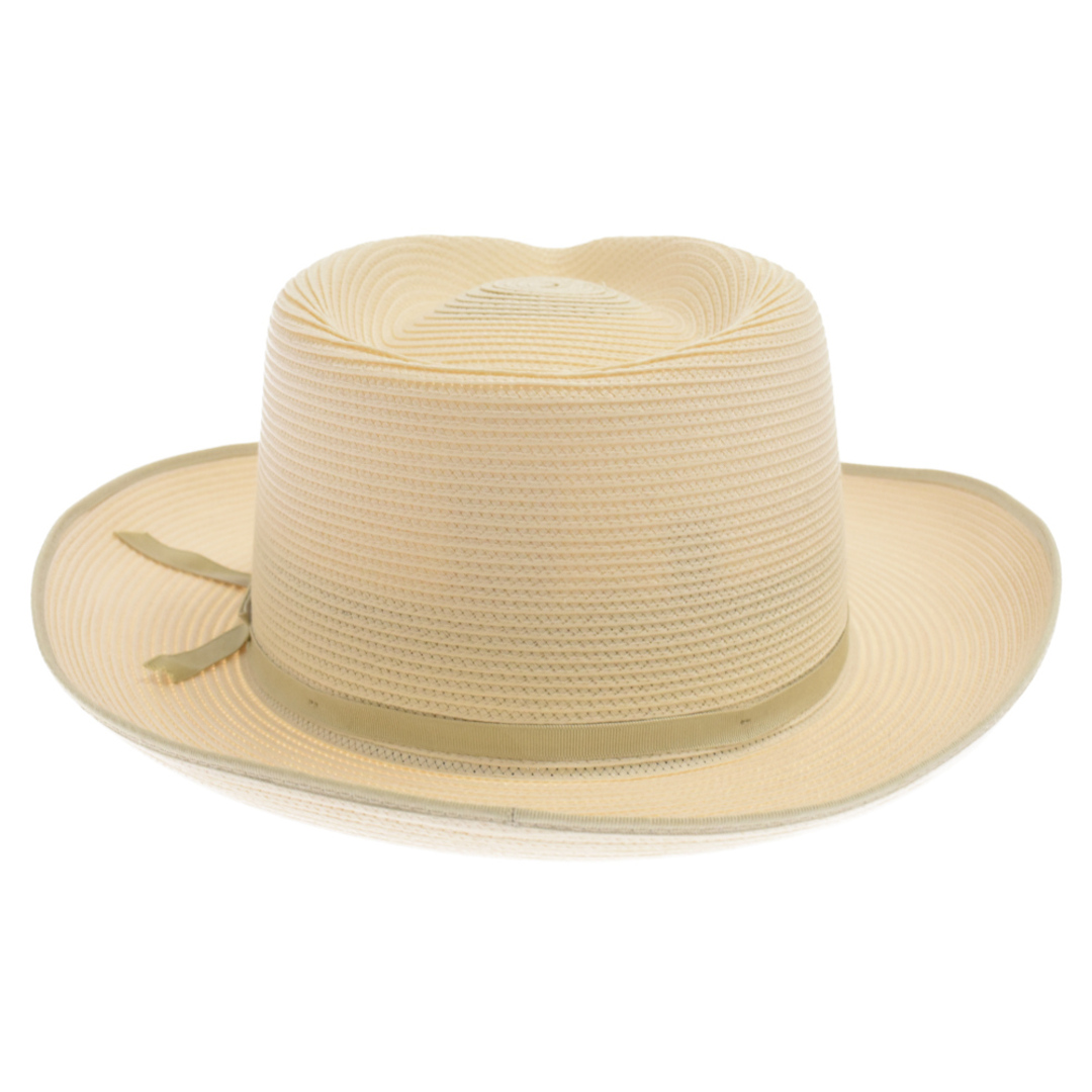 STETSON ステットソン STRATOLINER MILAN FEDORA ストラトライナー フローレンティンミラン 中折れストローハット ホワイト メンズの帽子(ハット)の商品写真