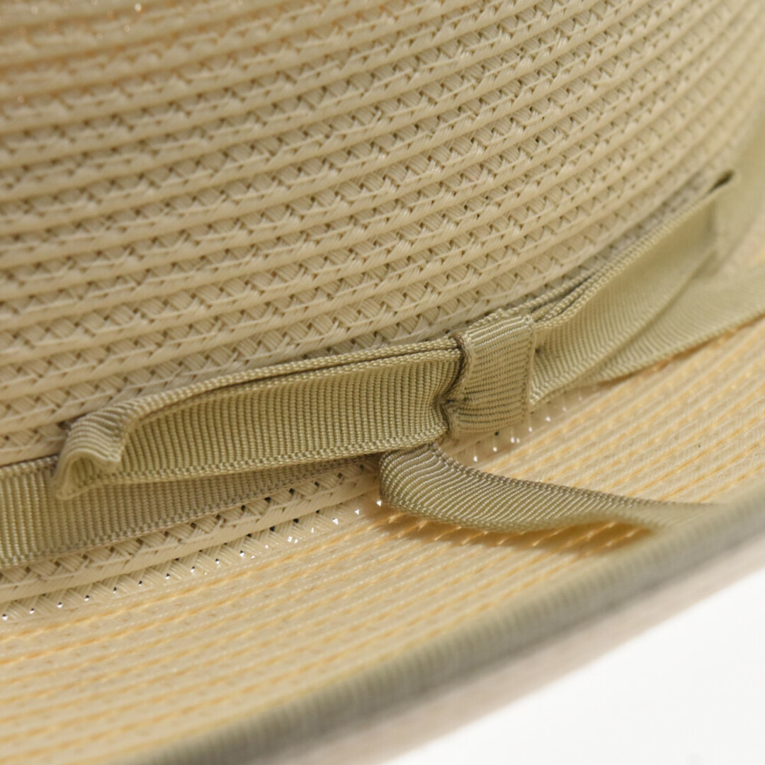 STETSON ステットソン STRATOLINER MILAN FEDORA ストラトライナー フローレンティンミラン 中折れストローハット ホワイト メンズの帽子(ハット)の商品写真