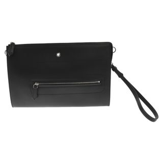 モンブラン(MONTBLANC)のMONTBLANC モンブラン MEISTERSTUCK SELECTION SOFT CLUTCH マイスターシュテュック セレクション ソフト クラッチバッグ MB130047 ブラック(セカンドバッグ/クラッチバッグ)