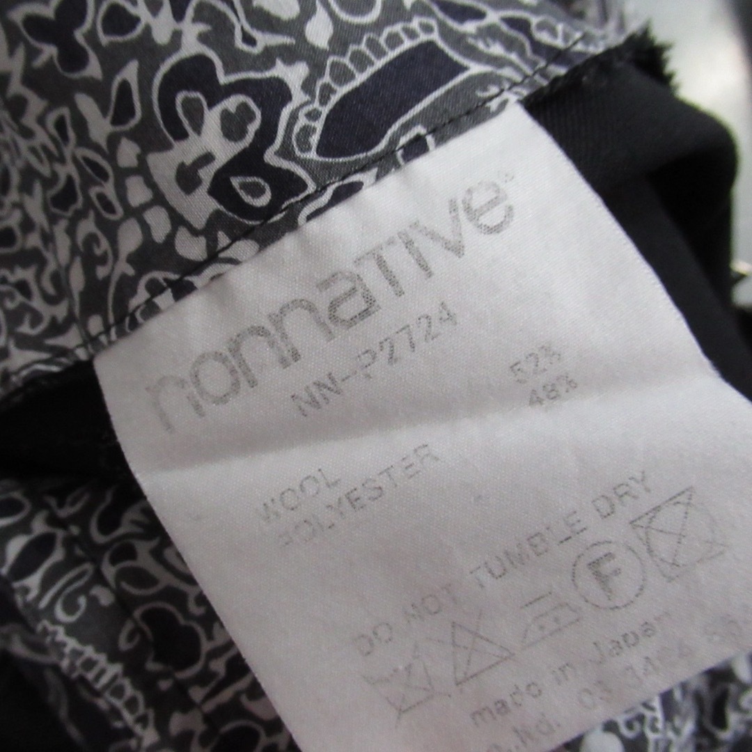 nonnative(ノンネイティブ)のnonnative スリム テーパード タック スラックス パンツ モード S メンズのパンツ(スラックス)の商品写真