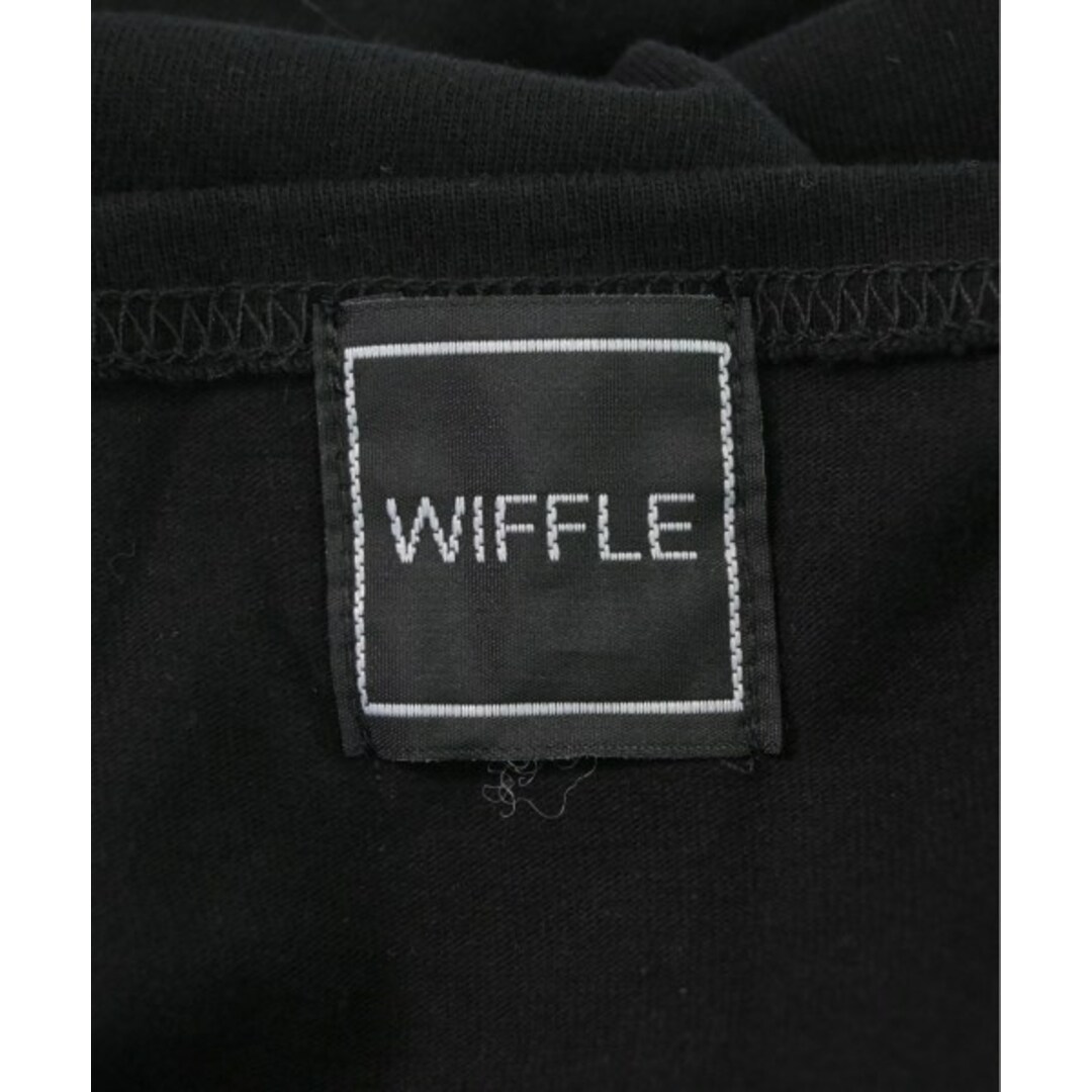 WIFFLE(ウィッフル)のwiffle ウィッフル Tシャツ・カットソー F 黒 【古着】【中古】 レディースのトップス(カットソー(半袖/袖なし))の商品写真