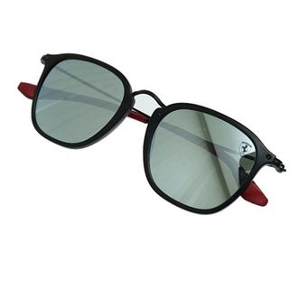 レイバン(Ray-Ban)のレイバン ×フェラーリ ミラーレンズ サングラス RB2448-NM 黒 ■●(サングラス/メガネ)