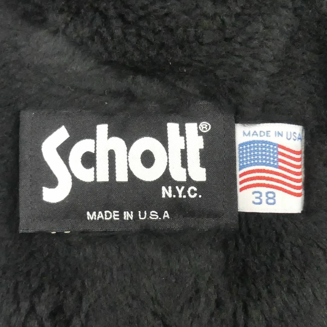 schott(ショット)のSchott ショット 641 ライダースジャケット 38 シングルHH9505 メンズのジャケット/アウター(レザージャケット)の商品写真