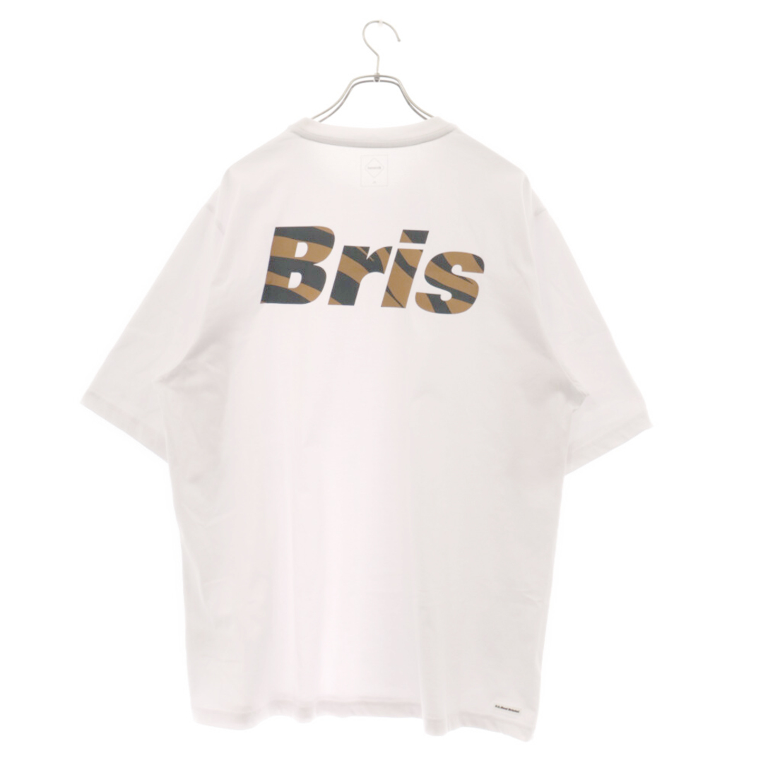 F.C.R.B.(エフシーアールビー)のF.C.R.B./F.C.Real Bristol/FCRB エフシーアールビー/エフシーレアルブリストル 23SS BIG LOGO BAGGY TEE ビッグロゴバギー半袖Tシャツ ゼブラ柄 ホワイト FCRB-232089 メンズのトップス(Tシャツ/カットソー(半袖/袖なし))の商品写真