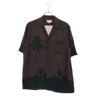 DRIES VAN NOTEN ドリスヴァンノッテン 21SS×Len Lye CARLTONE 2003 M.W.SHIRT レンライ オープンカラー半袖シャツ グレー