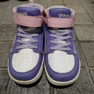 gravis - グラビス　スニーカー　パープル×ピンク　22cm