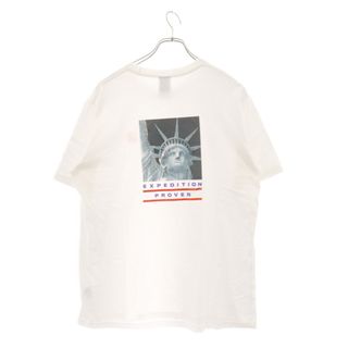 シュプリーム(Supreme)のSUPREME シュプリーム 19AW×The North Face ザノースフェイス Statue Of Liberty Tee 半袖Tシャツ ホワイト NT81905I(Tシャツ/カットソー(半袖/袖なし))