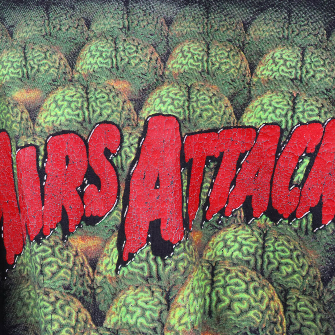 VINTAGE ヴィンテージ 90s MARS ATTACKS マーズアタックス Tシャツ Q-TEESボディ ブラック メンズのトップス(Tシャツ/カットソー(半袖/袖なし))の商品写真