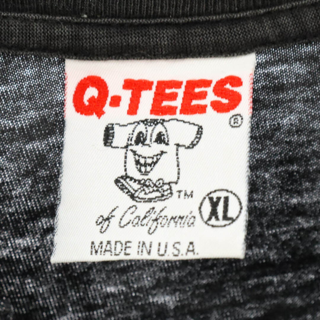 VINTAGE ヴィンテージ 90s MARS ATTACKS マーズアタックス Tシャツ Q-TEESボディ ブラック メンズのトップス(Tシャツ/カットソー(半袖/袖なし))の商品写真