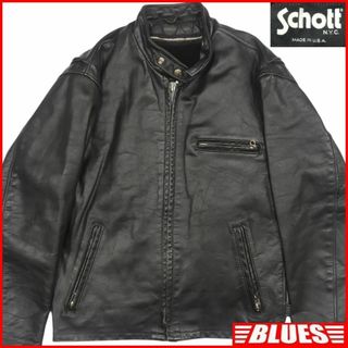 ショット(schott)のSchott ショット 641 ライダースジャケット 40シングルHH9504(レザージャケット)