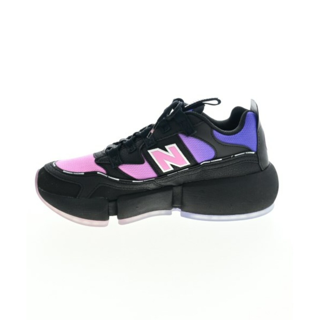 New Balance(ニューバランス)のNew Balance ニューバランス スニーカー 26cm 黒xピンクx紫 【古着】【中古】 メンズの靴/シューズ(スニーカー)の商品写真