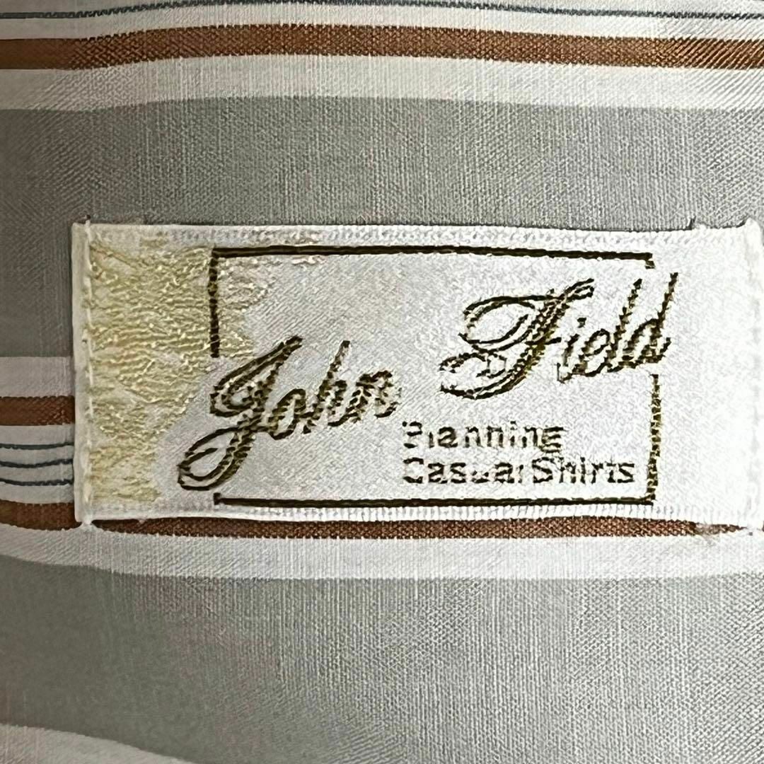 オシャレ✨️John Field ジョンフィールド　カラーシャツ　メンズ メンズのトップス(Tシャツ/カットソー(七分/長袖))の商品写真