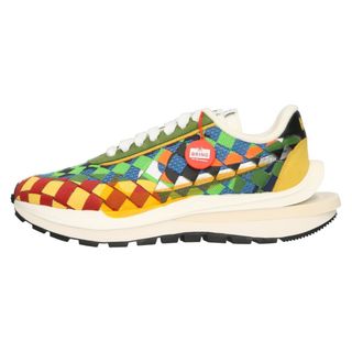 ナイキ(NIKE)のNIKE ナイキ ナイキ×sacai×Jean Paul Gaultier WOVEN NIKE VAPORWAFFLE ウーブン ヴェイパーワッフル グリーンガスト ローカットスニーカー US10.5 DR5209-300(スニーカー)