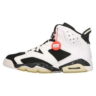 ナイキ(NIKE)のNIKE ナイキ 【鑑賞用 2009年製】AIR JORDAN 6 RETRO OREO ナイキ エアジョーダン6 レトロ オレオ ハイカットスニーカー ホワイト US8.5/26.5cm 384664-101(スニーカー)