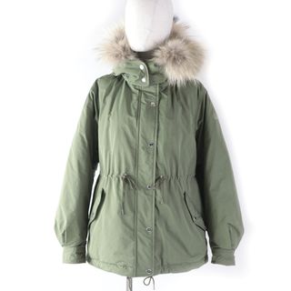 タトラス(TATRAS)の極美品☆TATRAS タトラス LTAT21A4859 NENNA ネンナ ラクーンファー・フード付 ダウンジャケット カーキ 02 正規品 レディース(ダウンジャケット)