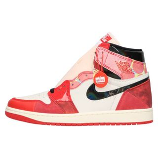 ナイキ(NIKE)のNIKE ナイキ AIR JORDAN 1 RETRO HIGH OG SPIDER-MAN エアジョーダン1 レトロハイ オリジナル スパイダーマン ハイカットスニーカー レッド US9.5/27.5cm DV1748-601(スニーカー)