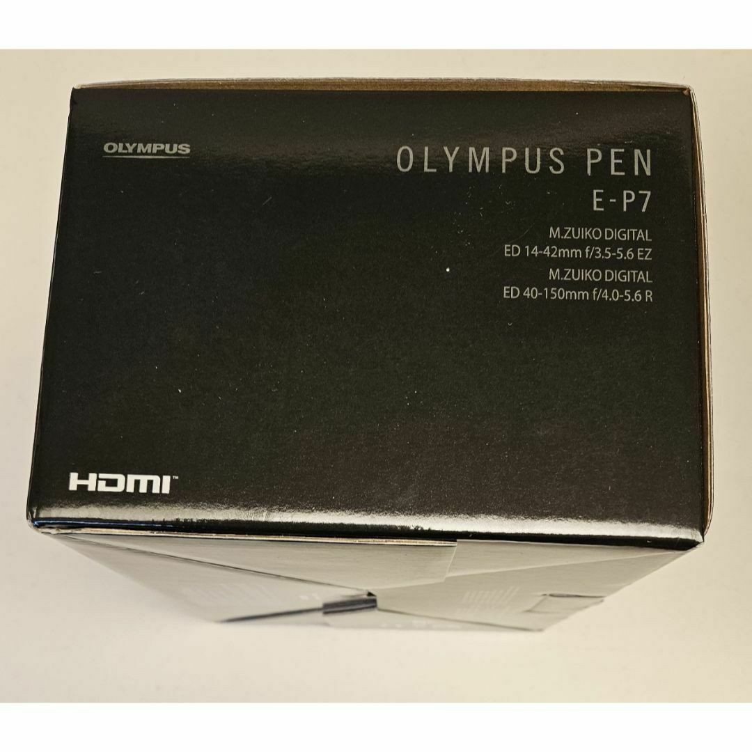 OLYMPUS(オリンパス)の【新品・未使用】オリンパス E-P7 PEN EZダブルズームキット シルバー スマホ/家電/カメラのカメラ(ミラーレス一眼)の商品写真