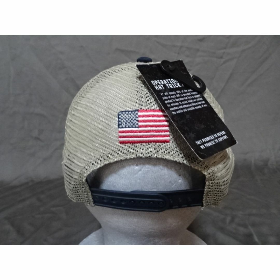 47 Brand(フォーティセブン)のUSA購入【47BRAND】 激レア アメリカ【USA】国旗 ロゴ刺繍キャップ メンズの帽子(キャップ)の商品写真