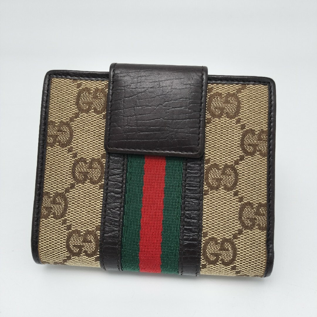 Gucci(グッチ)の未使用に近い✨グッチ　折り財布　シェリーライン レディースのファッション小物(財布)の商品写真