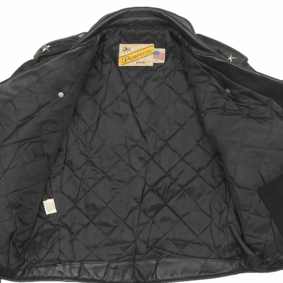 schott(ショット)のSchott ショット ライダースジャケット ダブル ワンスター HH9494 メンズのジャケット/アウター(レザージャケット)の商品写真