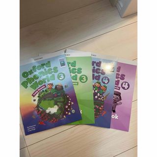 Oxford Phonics World level3-4英語教材(洋書)