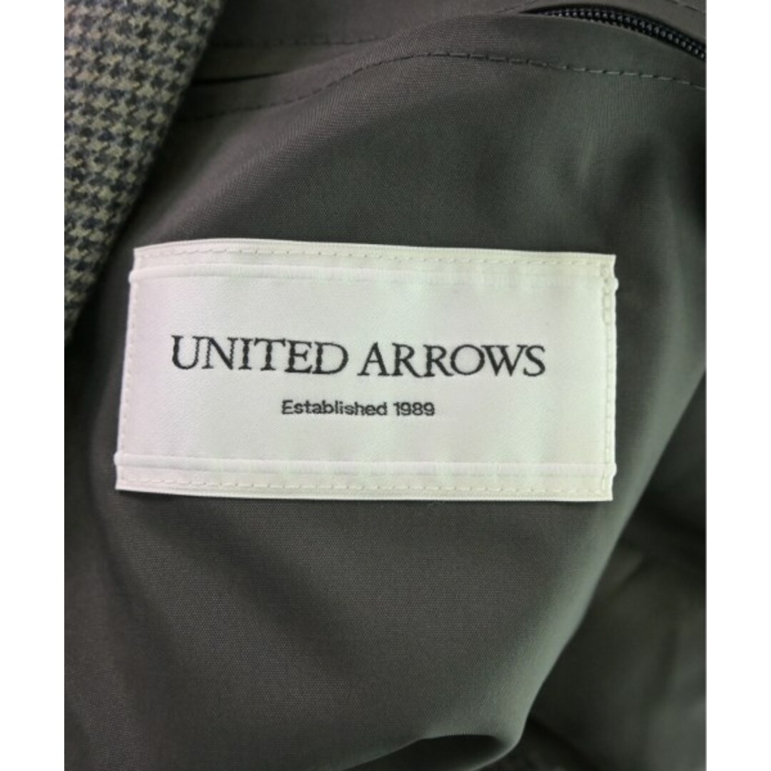 UNITED ARROWS(ユナイテッドアローズ)のUNITED ARROWS テーラードジャケット XL グレー(千鳥格子) 【古着】【中古】 メンズのジャケット/アウター(テーラードジャケット)の商品写真