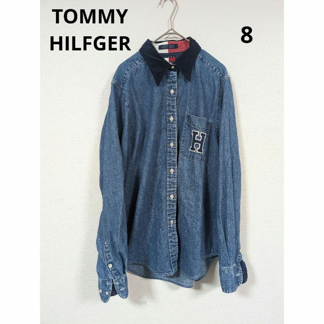 TOMMY HILFIGER(トミーヒルフィガー)のTOMMY HILFGER デニムシャツ 長袖 8 メンズのトップス(シャツ)の商品写真