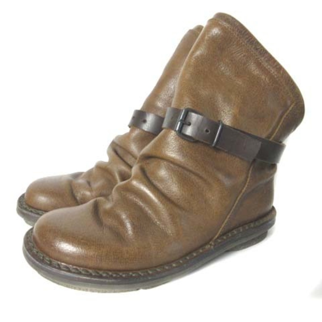trippen(トリッペン)のトリッペン ボム BOMB ショートブーツ シューズ レザー 37  レディースの靴/シューズ(ブーツ)の商品写真