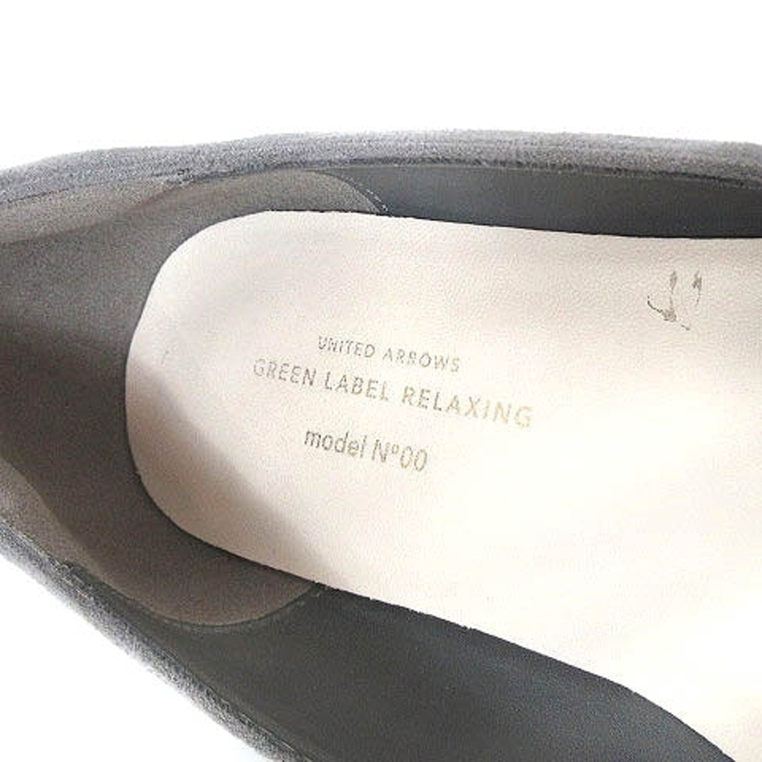 UNITED ARROWS green label relaxing(ユナイテッドアローズグリーンレーベルリラクシング)のグリーンレーベルリラクシング ポインテッド パンプス グレー 23.5cm レディースの靴/シューズ(ハイヒール/パンプス)の商品写真