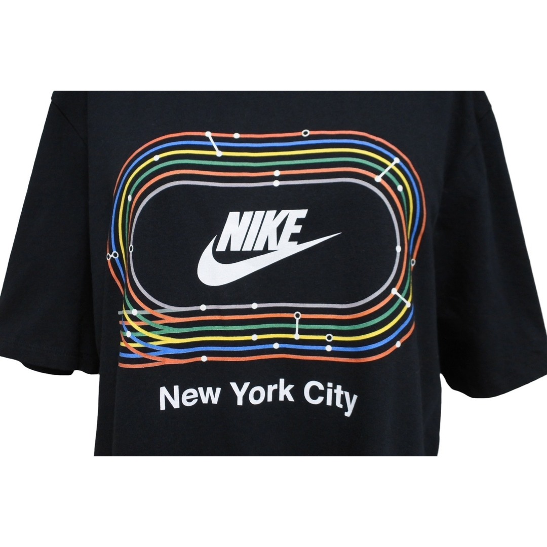 NIKE(ナイキ)の極美品 NIKE ナイキ 半袖Ｔシャツ トップス アメリカ ニューヨーク NY SOHO限定 ブラック Mサイズ ユニセックス 中古 5306 レディースのトップス(Tシャツ(半袖/袖なし))の商品写真