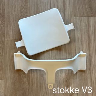 ストッケ(Stokke)のトリップトラップチェア　ベビーセット　ホワイト(その他)