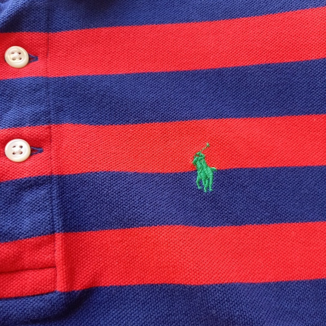 POLO RALPH LAUREN(ポロラルフローレン)のPOLO RALPH LAUREN ポロシャツ ラガーシャツ 150サイズ キッズ/ベビー/マタニティのキッズ服男の子用(90cm~)(Tシャツ/カットソー)の商品写真