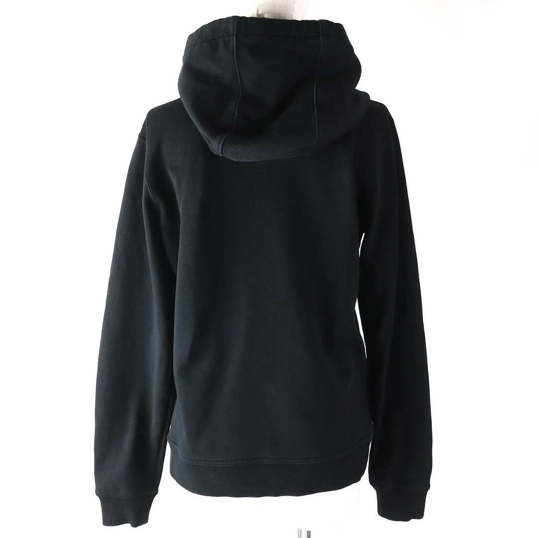 BURBERRY(バーバリー)の良品△BURBERRY バーバリー 2023年製 8063475 PRORSUM LABEL HOODIE ロゴ入り フーデッド スウェット パーカー ブラック M 正規品 レディース レディースのトップス(パーカー)の商品写真