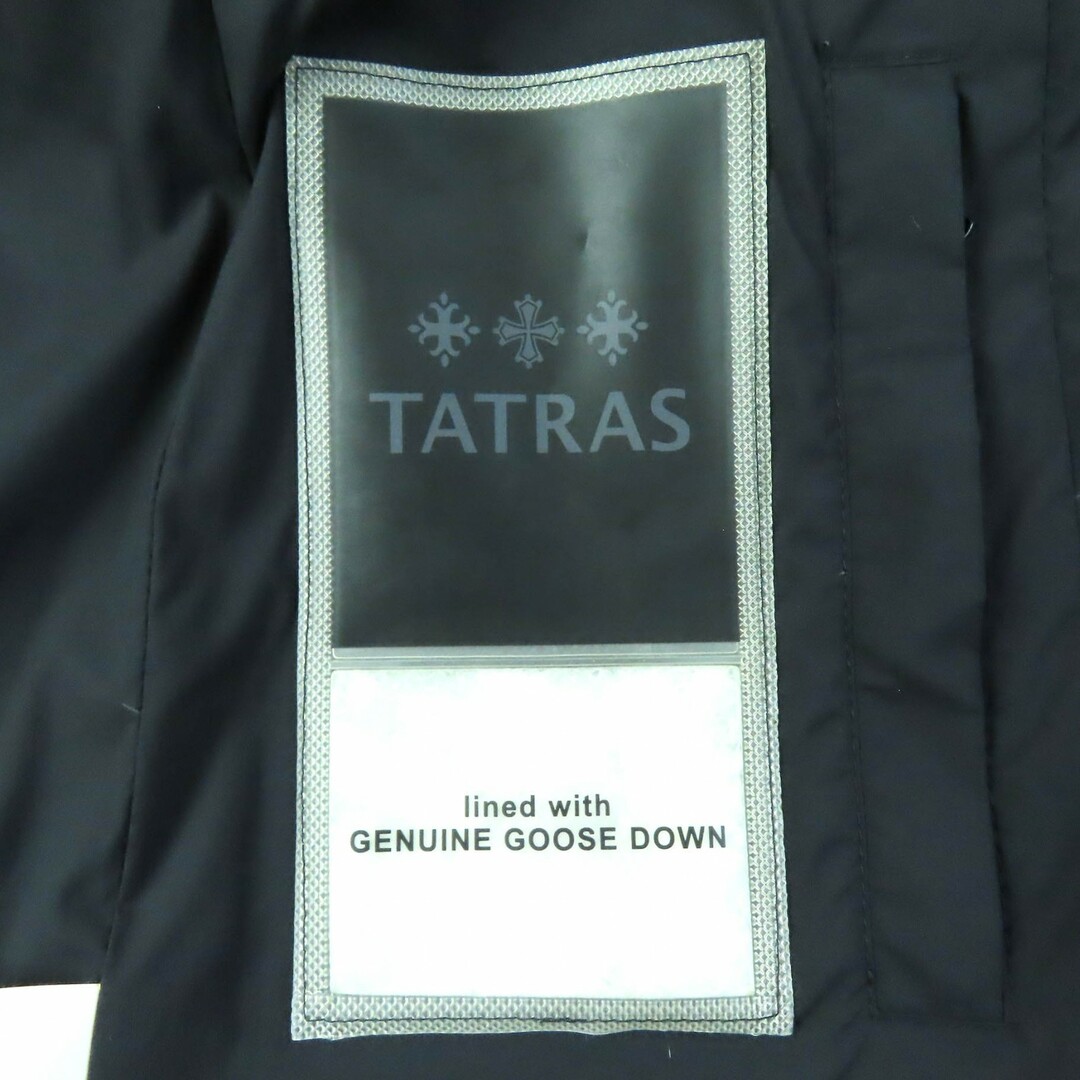 TATRAS(タトラス)の美品△TATRAS タトラス 18AW LTA18A4488 LORENZANA ロレンツァーナ ショールカラー ダウンジャケット ブラック系 1 正規品 レディース レディースのジャケット/アウター(ダウンジャケット)の商品写真