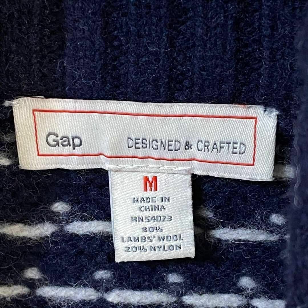 GAP(ギャップ)の美品✨　Gap DESINED&CRAFTED ギャップ ニット　メンズ メンズのトップス(ニット/セーター)の商品写真