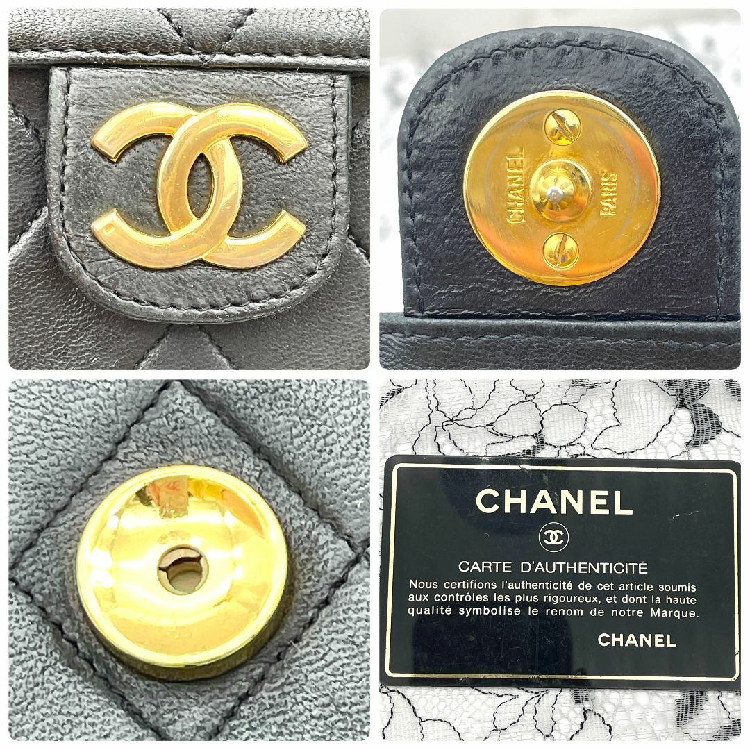 CHANEL(シャネル)の★極美品★　CHANEL　マトラッセ　プッシュロック　チェーン　ショルダーバッグ レディースのバッグ(ショルダーバッグ)の商品写真