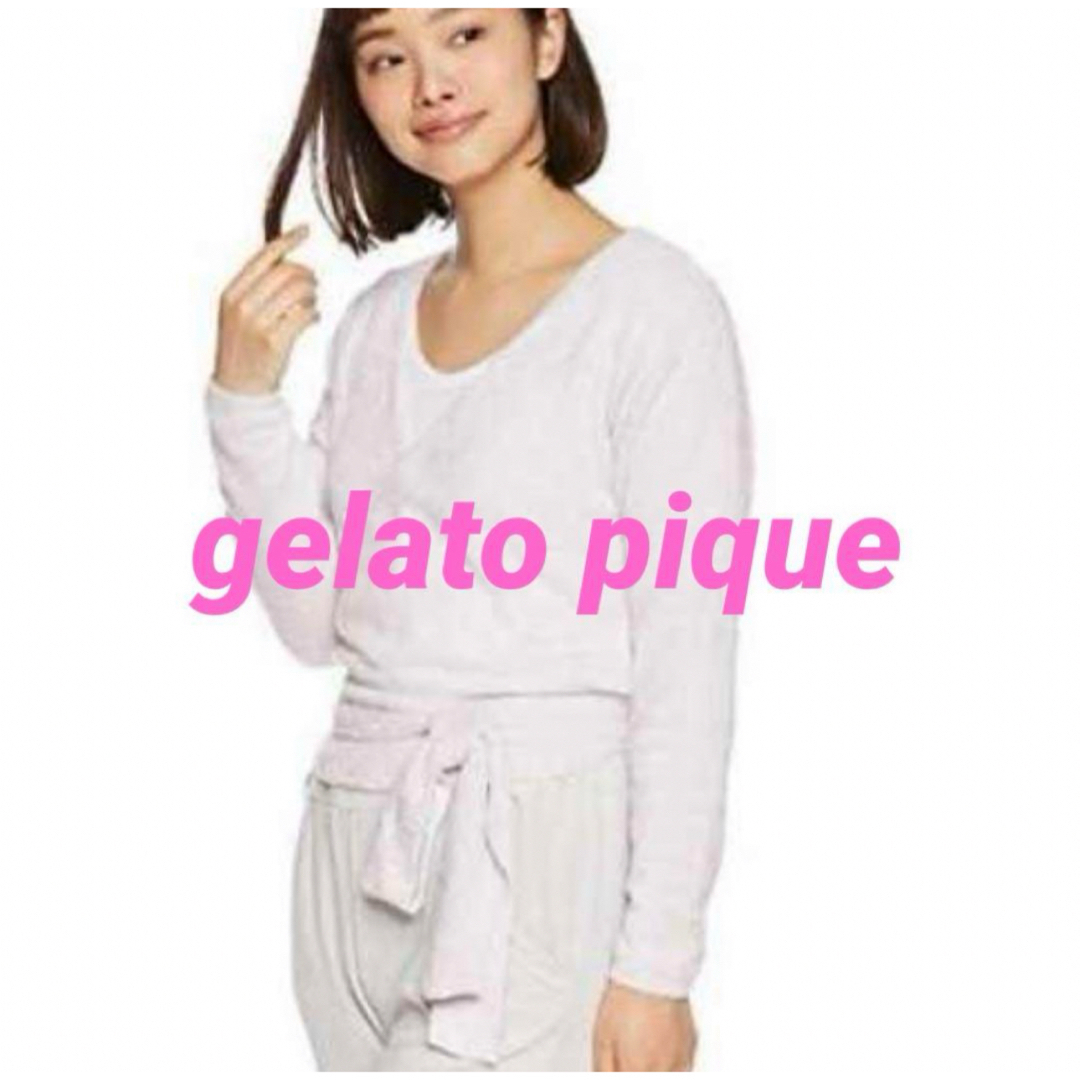 gelato pique(ジェラートピケ)の新品　ジェラートピケ　ボレロ　カーディガン　ルームウェア　部屋着　　羽織り レディースのルームウェア/パジャマ(ルームウェア)の商品写真