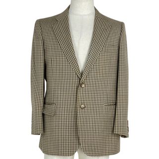 バーバリー(BURBERRY)のバーバリー チェック柄 テーラードジャケット メンズ 1 【中古】(テーラードジャケット)