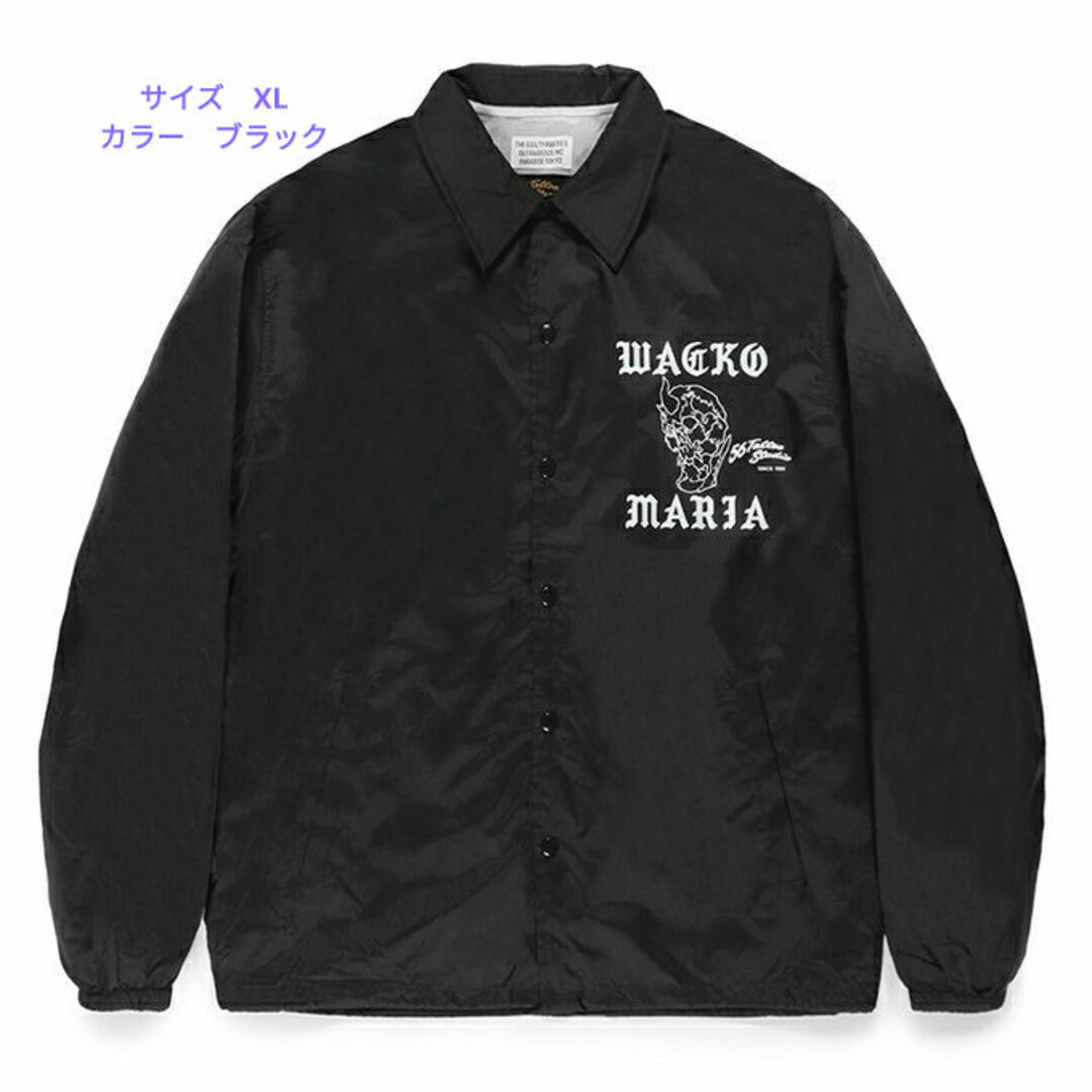 WACKO MARIA(ワコマリア)のWACKO MARIA×56TATTOO STUDIOコーチジャケット メンズのジャケット/アウター(ナイロンジャケット)の商品写真