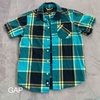 ギャップキッズ(GAP Kids)のgap 半袖シャツ　110〜120cm(ブラウス)