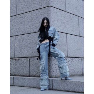 バブルス(Bubbles)のmelt the lady highlight cargo pants(ワークパンツ/カーゴパンツ)