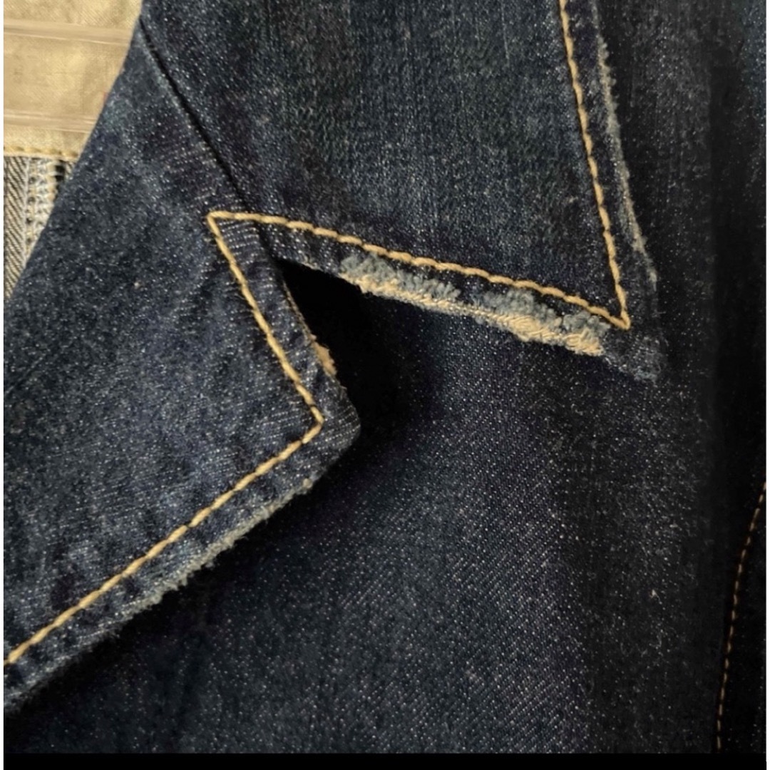 Levi's(リーバイス)のリーバイスレッドループ カバーオール デニムジャケット Gジャン Lサイズ メンズのジャケット/アウター(Gジャン/デニムジャケット)の商品写真