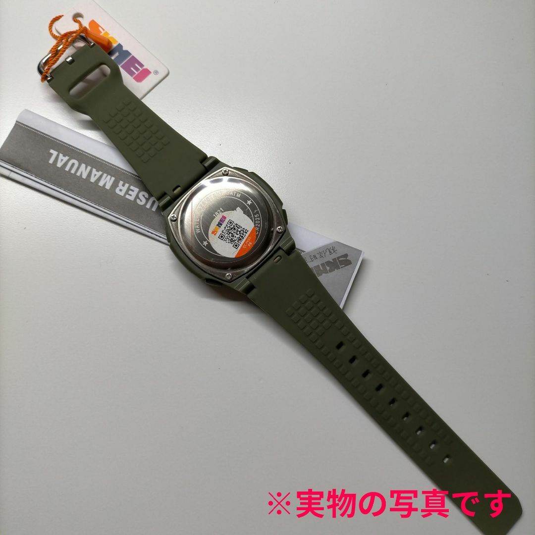50m防水登山ダイバーズウォッチ デジタル腕時計スポーツ ストップウォッチAGB メンズの時計(腕時計(デジタル))の商品写真