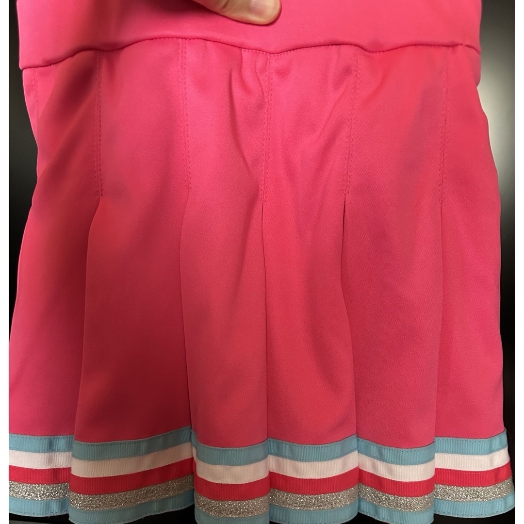 チア　スカート　ピンク　pomche ポムシェ　４号 レディースのスカート(ミニスカート)の商品写真